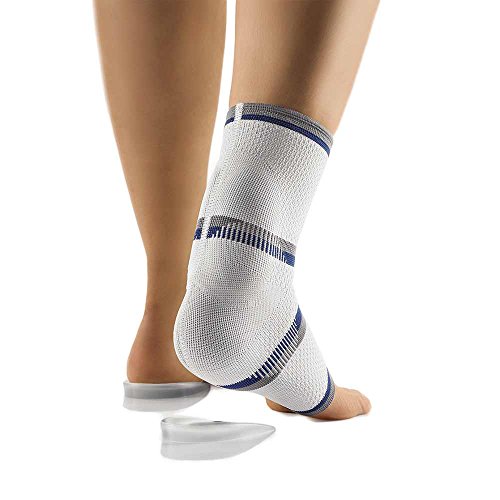 Bort AchilloStabil® Eco Achillissehnen Bandage Fuß Bandage Stütze, silber, L