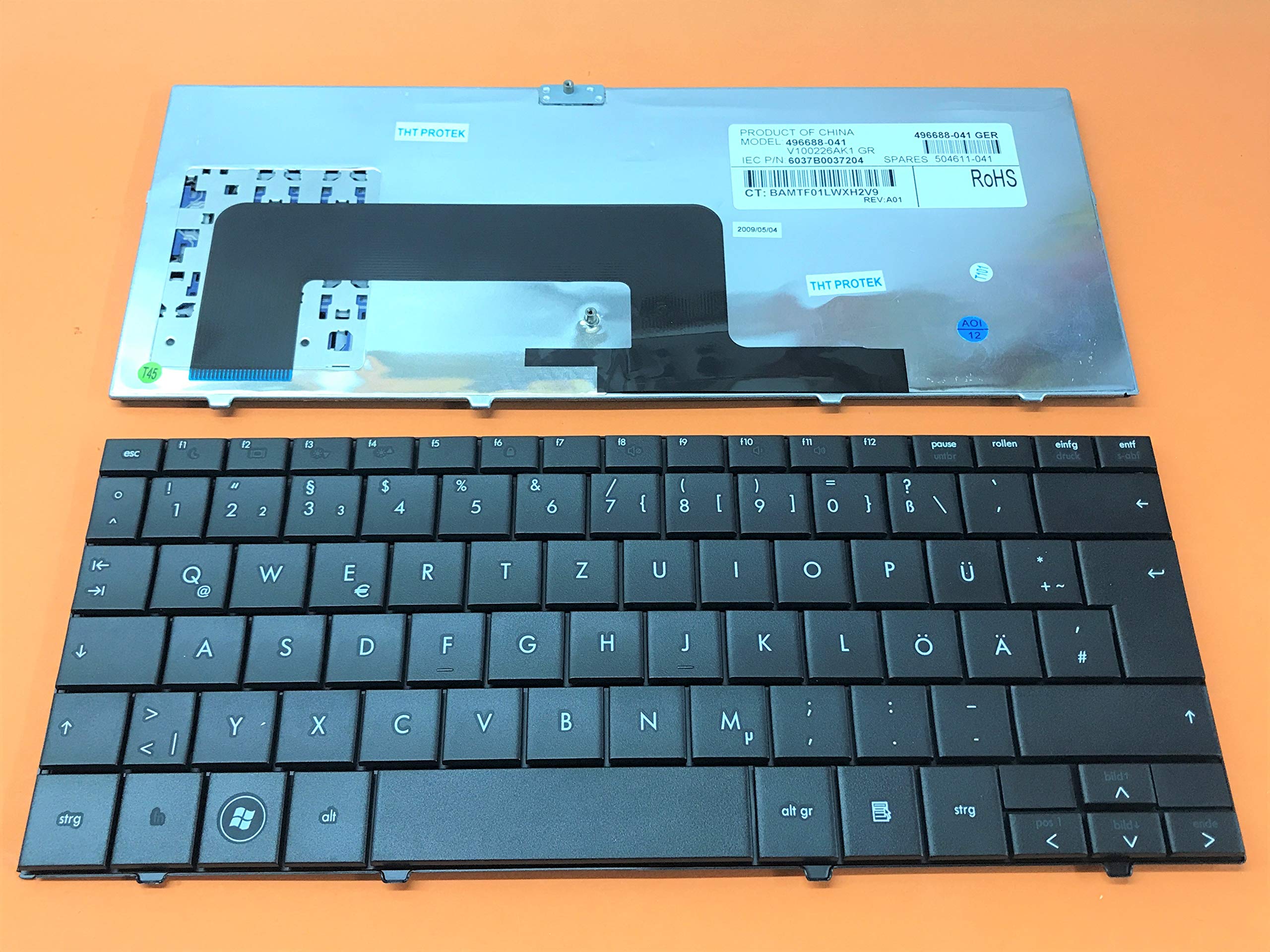T-ProTek DEUTSCHE - Tastatur/schwarz für HP Compaq Mini 1100 CTO NK348AAR