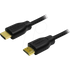 LOGILINK CH0054 - HDMI A Stk. > HDMI A Stk., 4K@30 Hz, schwarz, 15 m