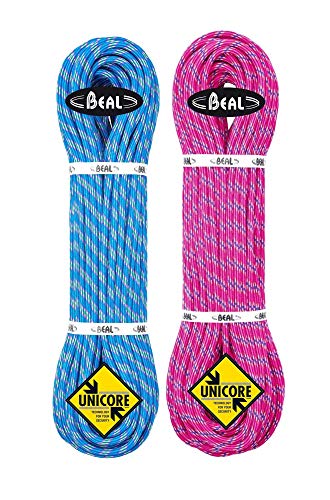 Beal Unisex – Erwachsene Ice LINE Kletterseil, pink, 60m