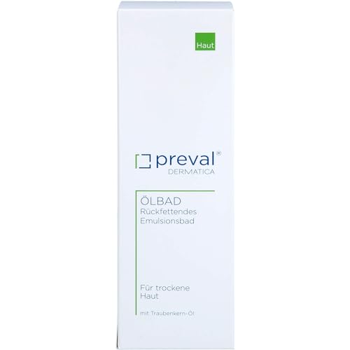 preval® ÖLBAD 500 ml | Rückfettendes Emulsionsbad für trockene und empfindliche Haut