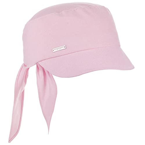 Seeberger Cotton Chambray Damencap Baumwollcap Schirmmütze Visor Sonnenvisor (One Size - rosa)