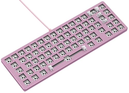 Glorious GMMK 2 Compact Tastatur - Barebone, ISO-Layout, pink