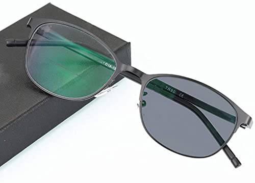 Lesebrille Unisex,Selbsttönende Lesebrille Mit UV-Schutz,Brille Mit Tönung,Lesehilfe Sehhilfe Damen Herren Für Damen Und Herren B,+2.0