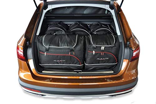 KJUST Dedizierte Reisetaschen 5 STK Set kompatibel mit Audi A4 Avant B9 2015 -