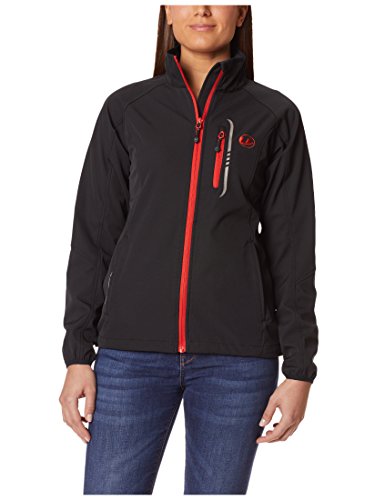 Ultrasport Damen-Funktions-Lauf-/Sport- und Outdoor-Softshelljacke Mia mit Ultraflow 5.000, schwarz, XS