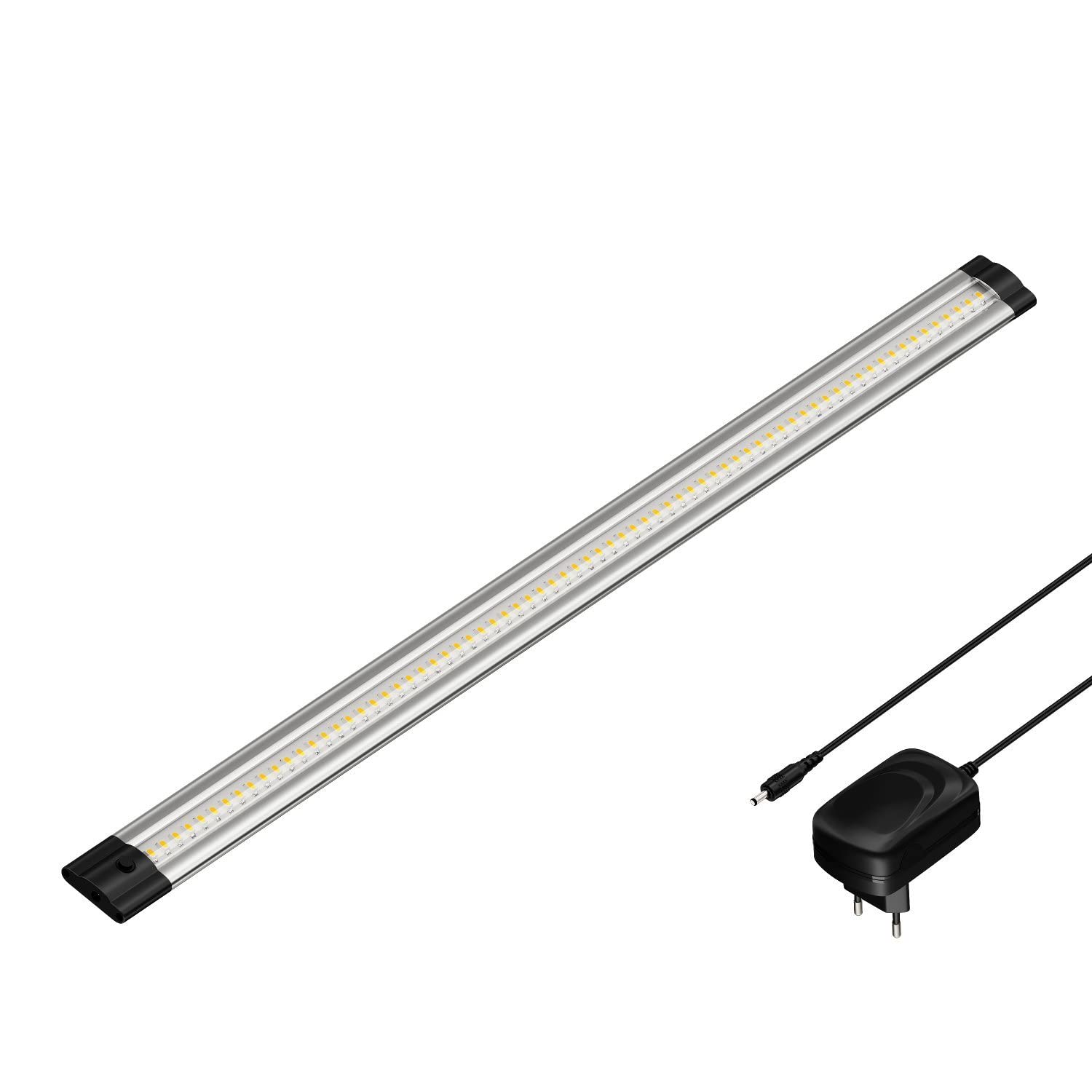 parlat LED Unterbau-Leuchte SIRIS mit Netzteil, flach, 50cm, 655lm, weiß