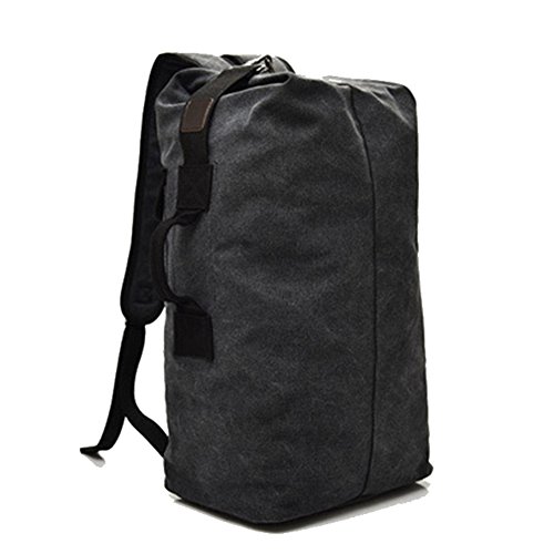 OAREA Multifunktionaler Militär-Rucksack aus Segeltuch für Herren, große Armee-Eimertasche, Outdoor-Sporttasche, Reisetasche.