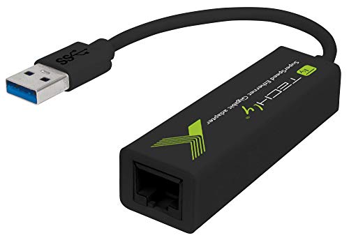 Techly 109467 Netzwerkadapter USB 3.0 Gigabit Schwarz