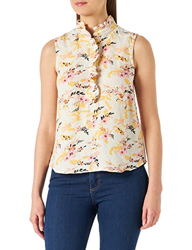 PART TWO Damen Poulapw to Classic Fit Shirt, Peony Leaf Bouquet Print, 44