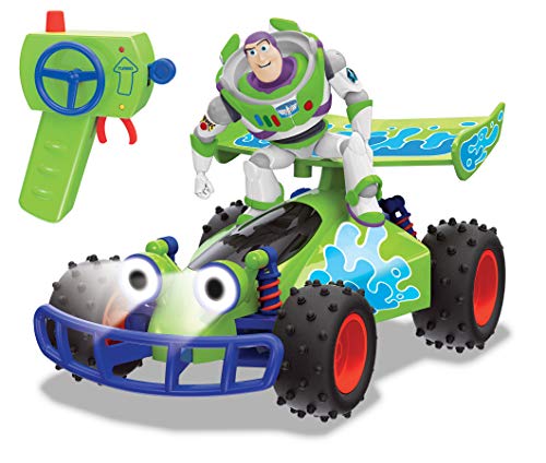 Dickie Toys 203155000 RC Crash Buggy, ferngesteuertes Spielzeug, Toy Story Fahrzeug mit Funksteuerung, für Kinder ab 4 Jahren, Mehrfarbig