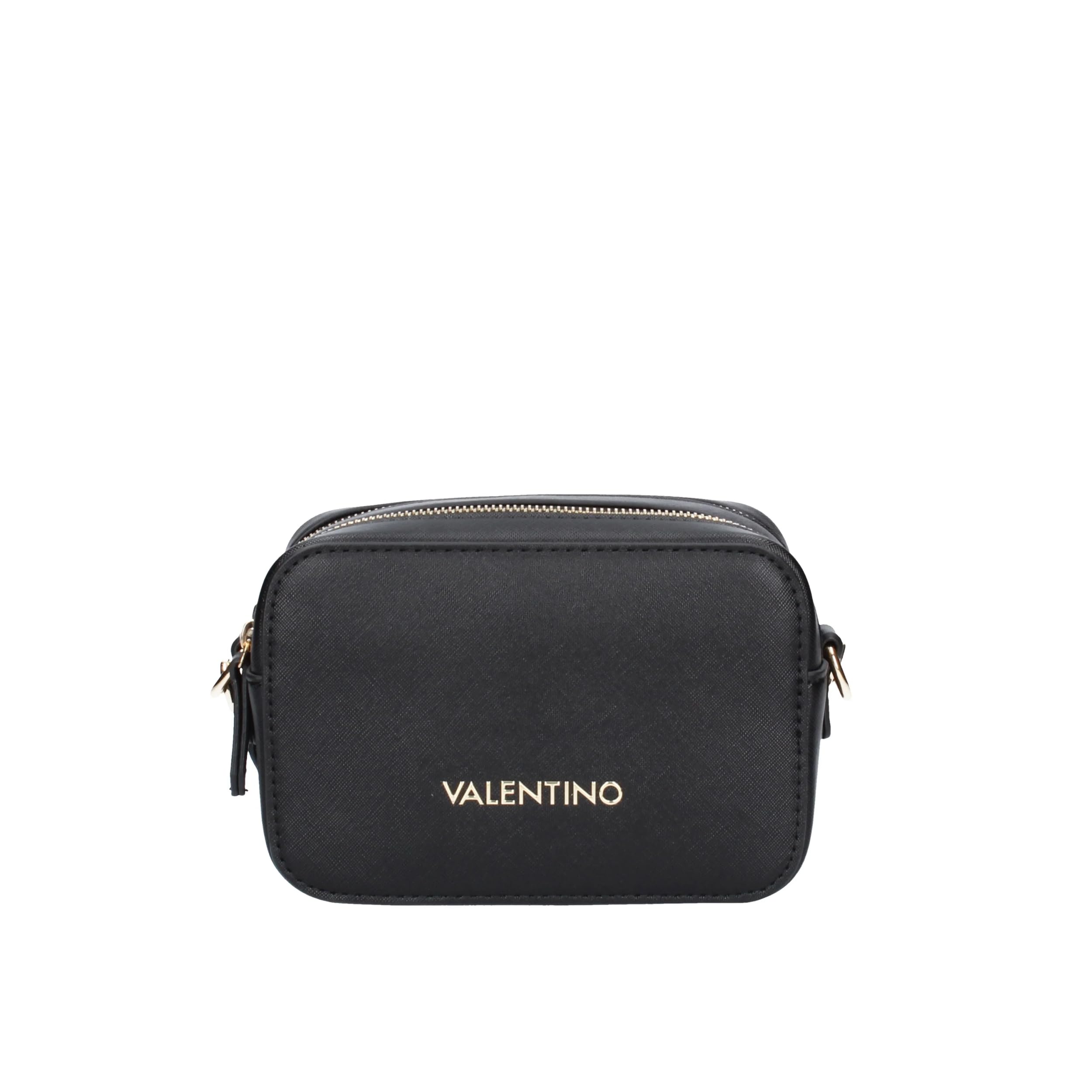 Valentino Damen Zero Re Handtasche, Schwarz
