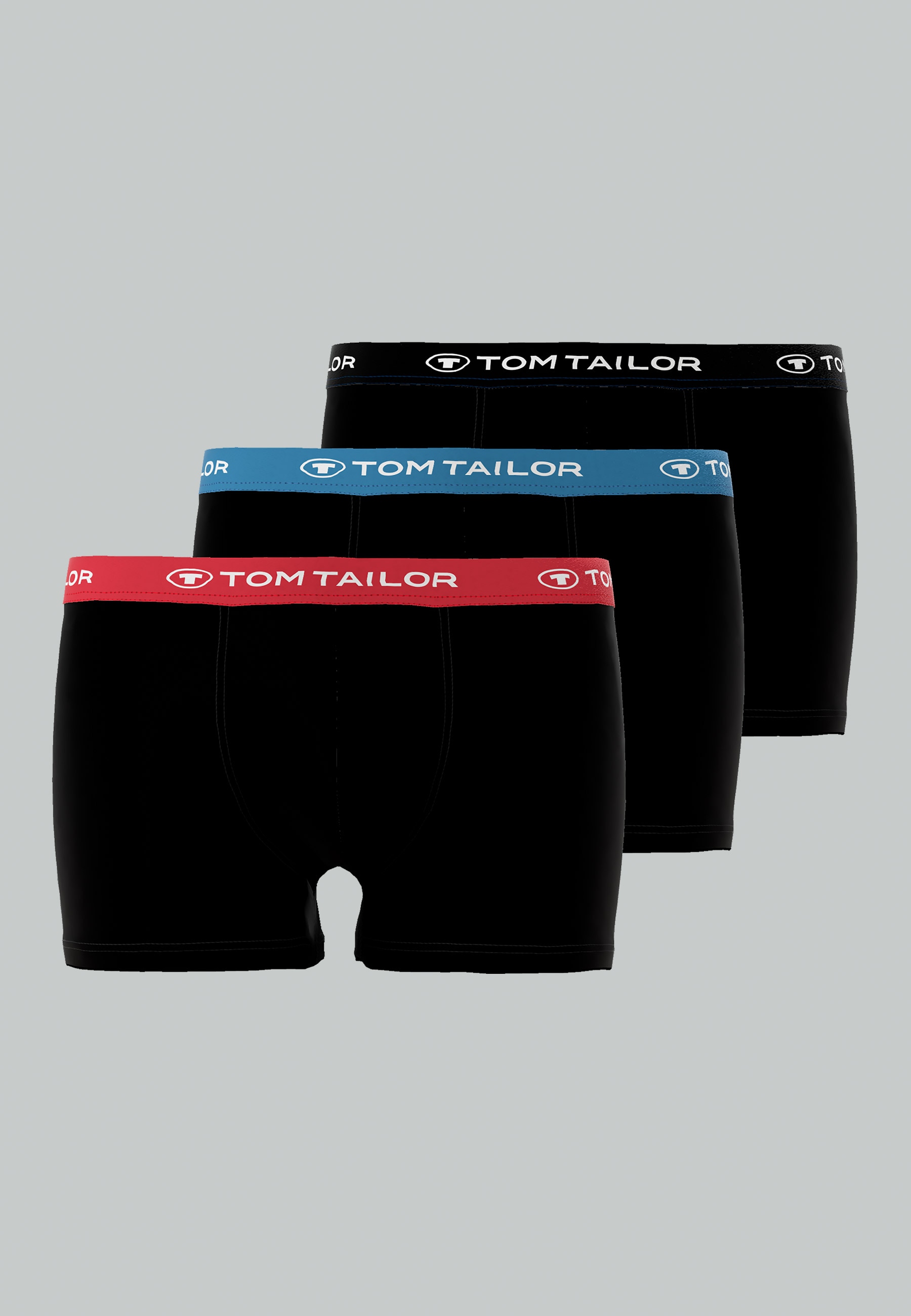 TOM TAILOR Boxershorts "Buffer", (Packung, 3 St.) 3