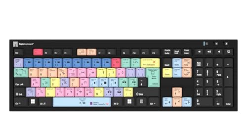 LogicKeyboard Adobe Premiere Pro CC Nero Slim Line Tastatur