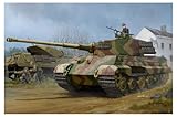 Hobby Boss 084531 Pz.Kpfw.VI Sd.Kfz.182 Tiger II (Henschel 1944 Production) w/Zimmerit Plastikmodellbausatz, Farbig