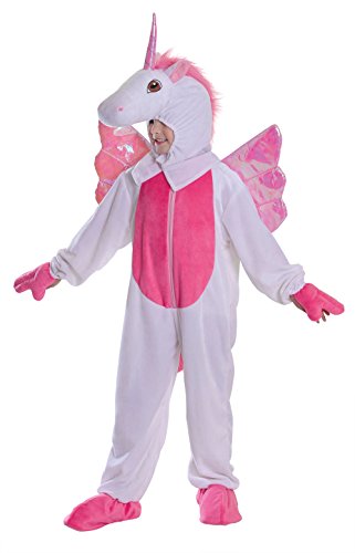 Fancy Me Mädchen Mythisch Einhorn Pegasus Tier Märchen Welttag des buches-Tage-Woche Karneval lustiges Kostüm Outfit Accessoire