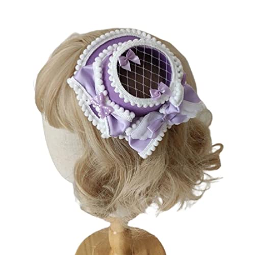 Selma. Form von zartem Bowknoten-Haarclips, schöne Foto-Shoot-Cosplay, mittelalterlicher Haarschmuck, für Mädchen