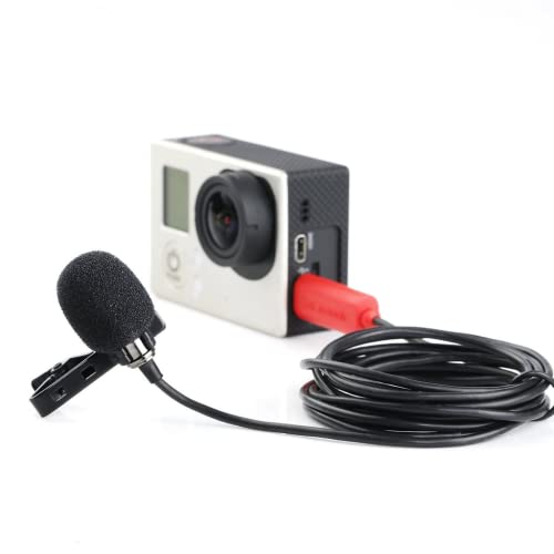 Saramonic SR-GMX1 Digitales Kamera-Mikrofon mit Kabel, schwarz, Mikrofon (Digitalkamera-Mikrofon, -30 dB, 30 – 18000 Hz, 120 MW, 2200 Ohm, mit Kabel)