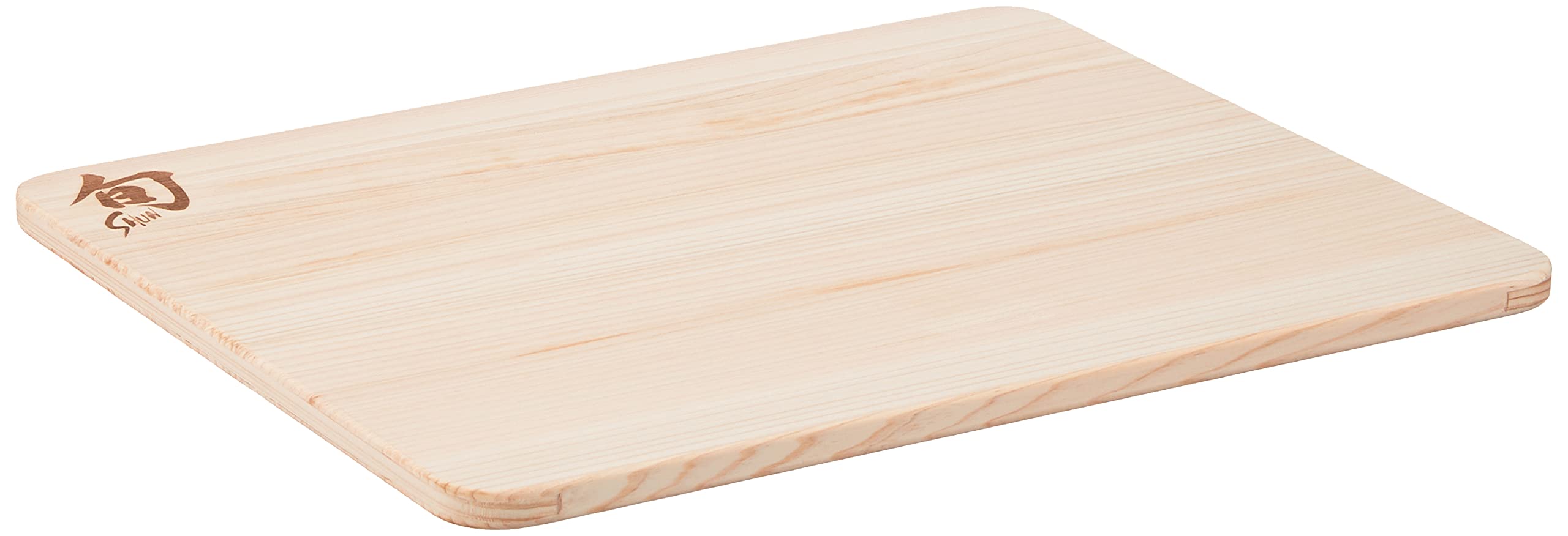 KAI Shun Schneidbrett Hinoki, Größe S - Japanische Zypresse - Abmessung 27,5 x 21,5 x 1 cm Schneidunterlage Holzbrett zum Schneiden