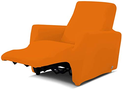 Biancaluna Relax Genius Lounge Sesselbezug für 1-Sitzer-Sofa, Orange