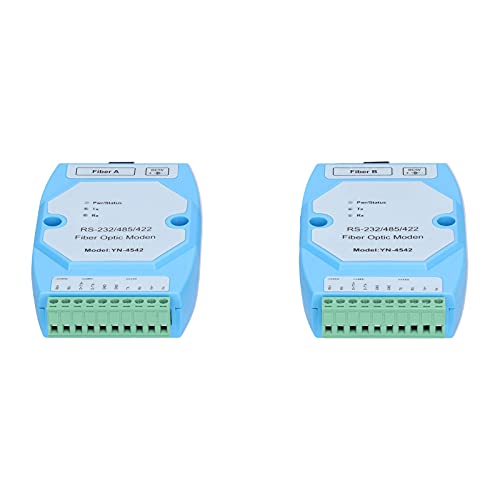 Glasfaserkonverter, 1W DC5V Singlemode Data Extender Glasfasermodem zur Signalübertragung für Kommunikationssysteme