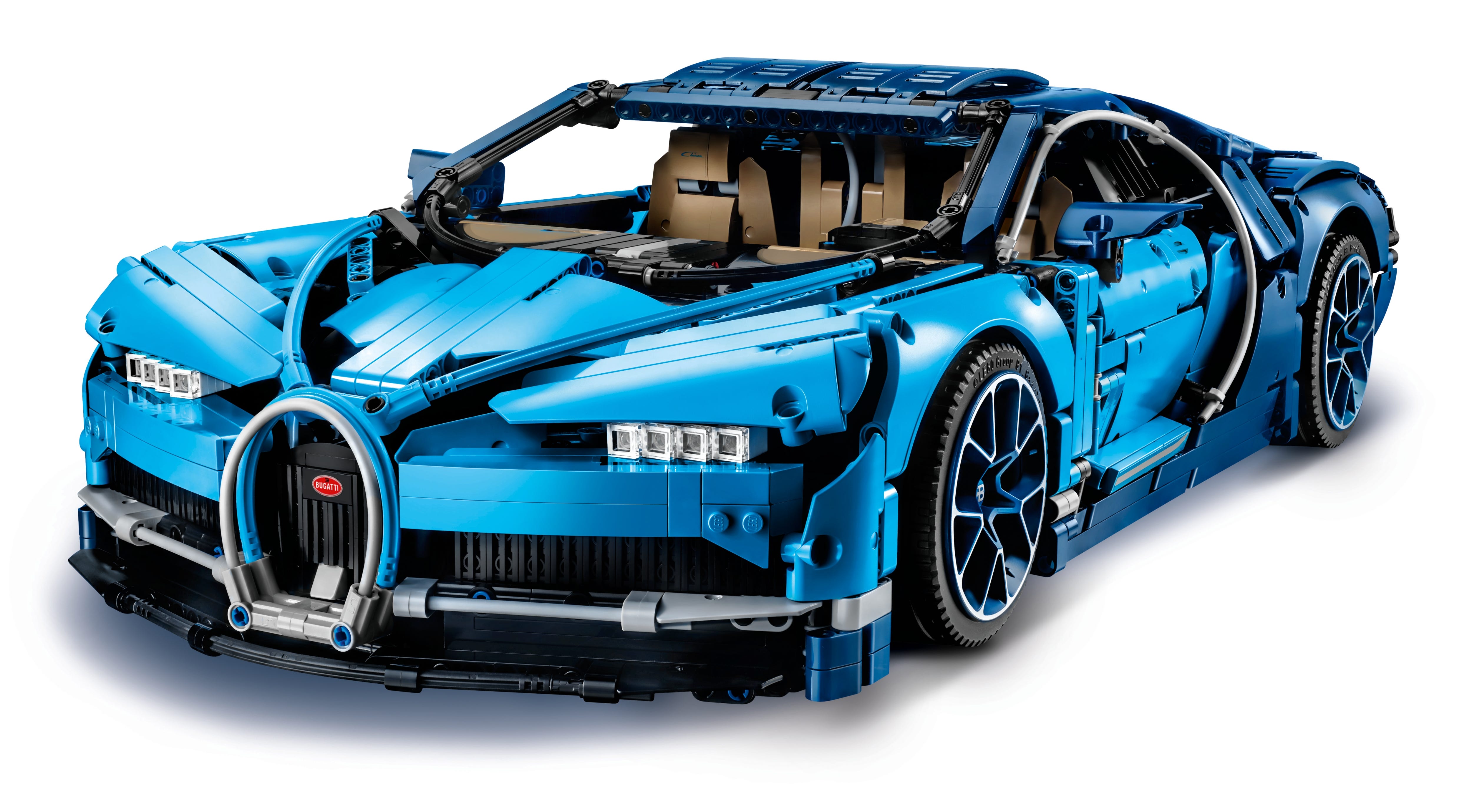 LEGO Konstruktionsspielsteine "Bugatti Chiron (42083) LEGO Technic" (3599-tlg)