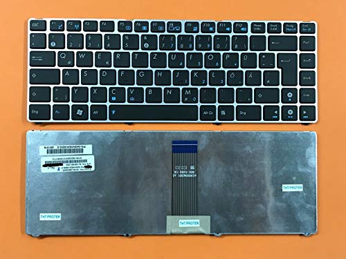 Rahmen Silber - Tastatur für ASUS UL20A-2X051R UL20A-2X055V UL20A-2X077V