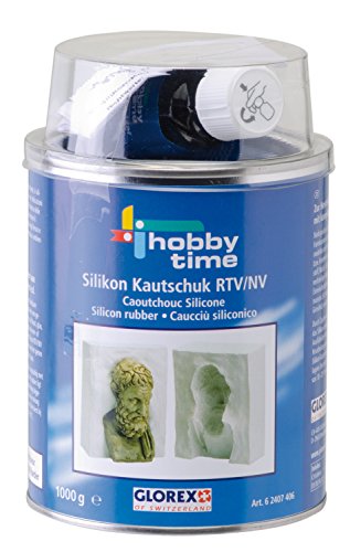 Glorex GmbH 6 2407 406 Silikon Kautschuk RTV NV, niedrigviskos, 1000 g