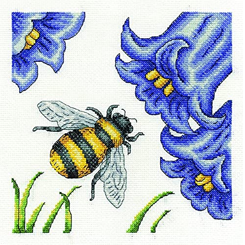 DMC "Bee und Glockenblumen 14 Zählen Set, Mehrfarbig
