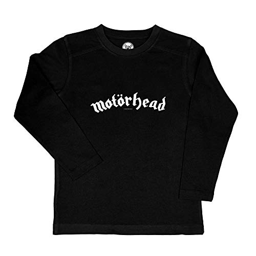 Metal Kids Motörhead (Logo) - Kinder Longsleeve, schwarz, Größe 92 (2-3 Jahre), offizielles Band-Merch