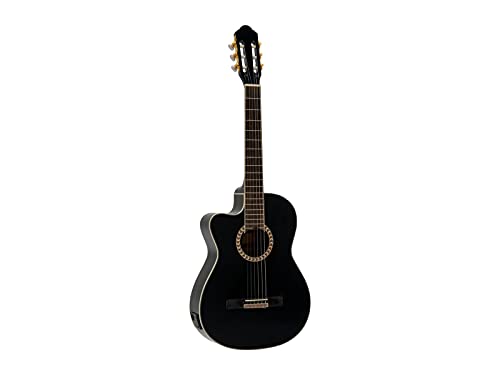 Dimavery 26235009 Klassische Gitarre schwarz
