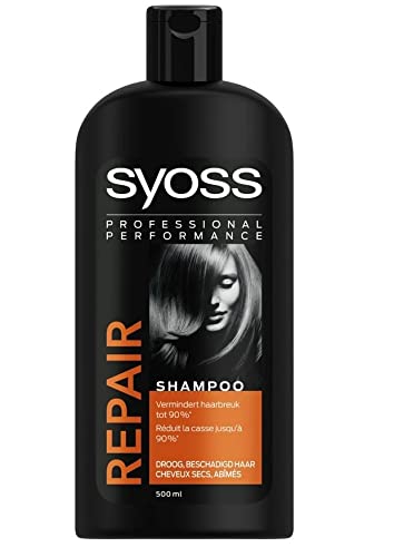 3x Syoss Shampoo - Repair - für trockenes, strapaziertes Haar - 500ml