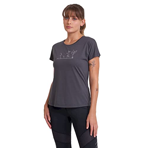 Crystallize Kurzärmeliges Fitness-T-Shirt für Damen