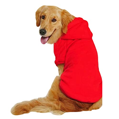 TOBILE Hundekleidung für den Winter, Haustiere, Hundekleidung, Hunde, Kapuzenpullover, warm, klein, mittel, groß, Hundejacke, Kleidung, Haustierkostüm, Fäulnis, L