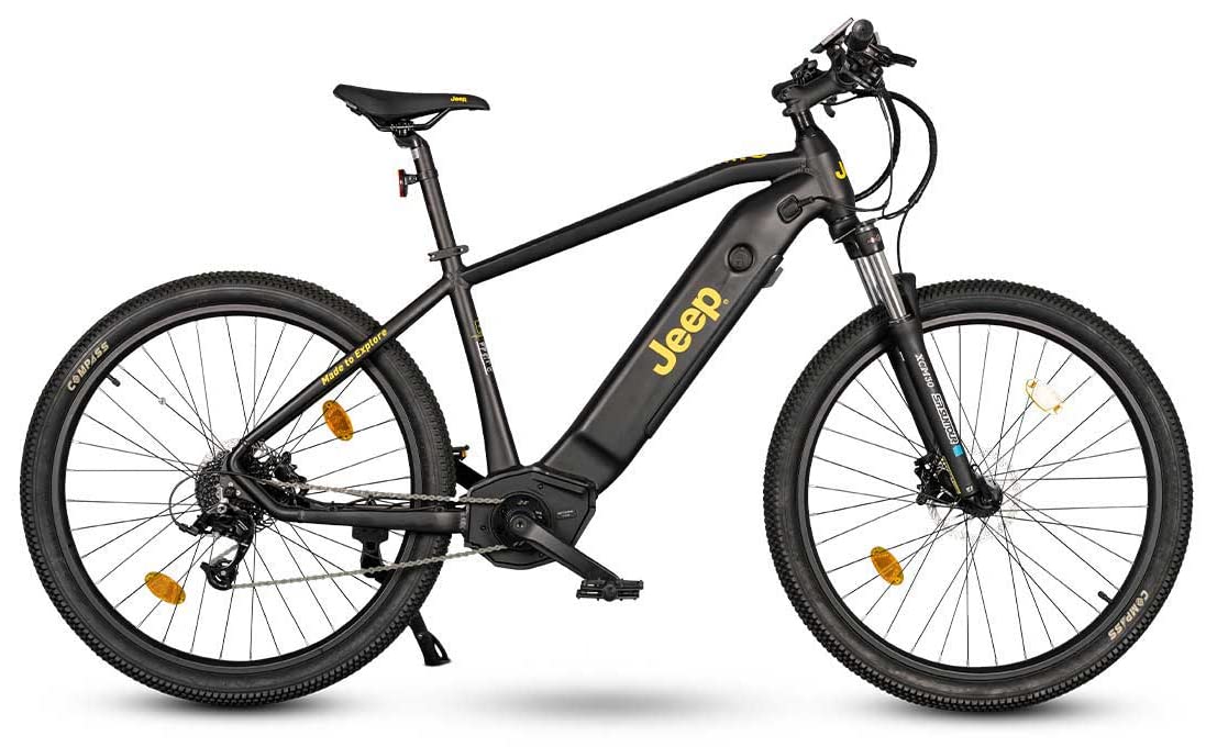 Jeep E-BikesJeep Mountain E-Bike MHM 7000, 27,5', microSHIFT 9-Gang Kettenschaltung, Black