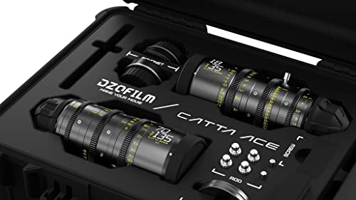 DZOFILM Cine Lens Catta Ace Zoom 2-Lens Kit (18-35/70-135 T2.9) Schwarz