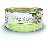 Applaws Appls Kätzchenhuhn, Zinn (53% Henne, Reis, mittleres Gemüsegel), 1,68 kg