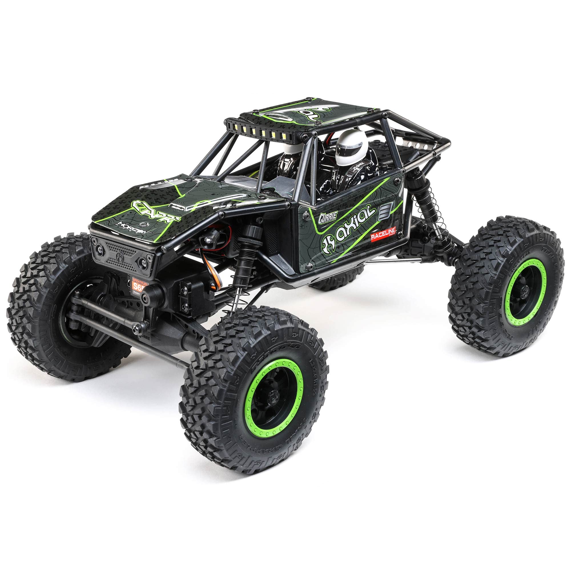 Axial RC Truck 1/18 UTB18 Capra 4WD Unlimited Trail Buggy RTR (Everything Needed to Run is Included), Black