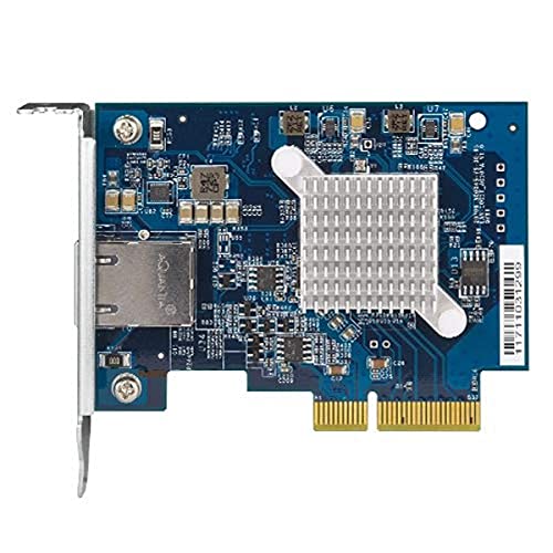 QNAP QXG-10G1T - Netzwerkadapter - PCIe 3.0 x4 Low-Profile - 10Gb Ethernet x 1 - für QNAP TS-1232, 1277, 253, 453, 473, 677, 832, 853, 877, 977, TVS-2472, 473, 673, 872, 873