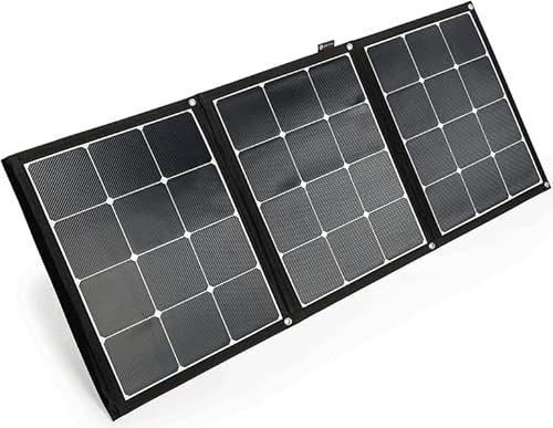 WATTSTUNDE Sunfolder Solartasche - Mobiles 12V Outdoor Solarpanel - faltbares Solarmodul (140 W)