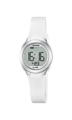 Calypso Unisex Digital Quarz Uhr mit Silikon Armband K5677/1