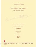 Der Barbier von Sevilla: Heft 1. Flöte, Violine, Viola und Violoncello. Partitur und Stimmen.