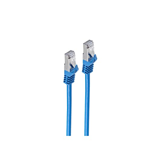 Shiverpeaks BS75520-B Basic-S Patchkabel Kat. 6A, S/FTP, 10m blau