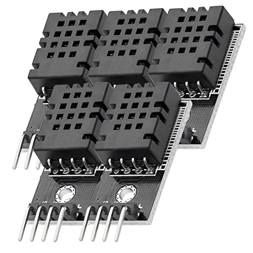 AZDelivery 5 x DHT20 Digitaler Temperatursensor und Luftfeuchtigkeitssensor mit I2C Schnittstelle 2.5V bis 5.5V kompatibel mit Raspberry Pi Board für DIY Mikroelektronik-Projekte