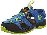 Jack Wolfskin Outdoor Action Sandal K Trekking-& Wandersandalen, Blau (Blue/Lime 1176), 33 EU