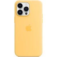 Apple - Case für Mobiltelefon - mit MagSafe - Silikon - sunglow - für iPhone 14 Pro Max (MPU03ZM/A)