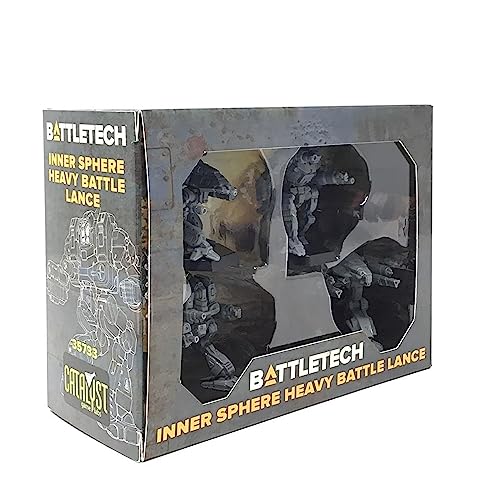 Catalyst Game Labs BattleTech Mini Force Pack: Innenkugel Heavy Battle Lanze, Grau, (CAT35733)