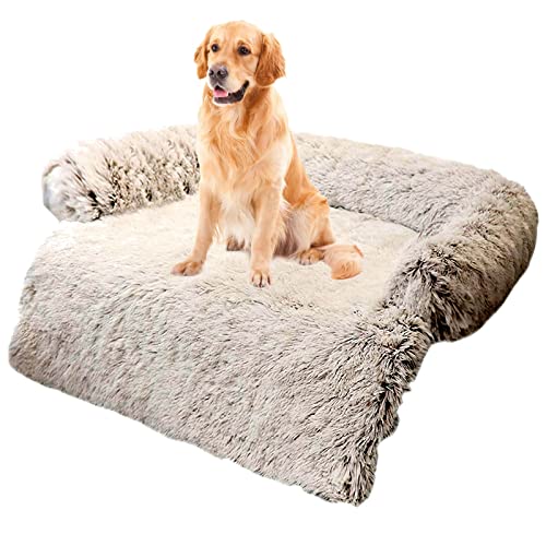 Comfy Hundebett, Körbe für Hunde, weiches Kissen für Hunde, Plüsch, für Haustiere, abnehmbarer Hund, geeignet für Auto, Sofa, Schlafzimmer
