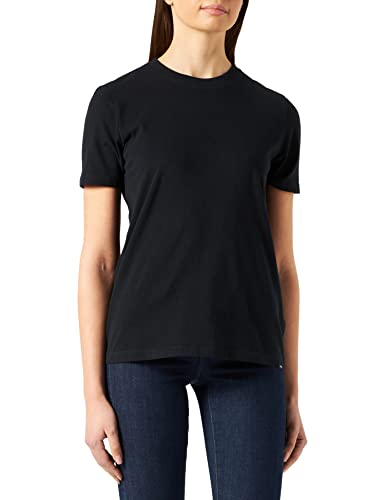 Superdry Womens Vintage Logo EMB Tee T-Shirt, Black, S