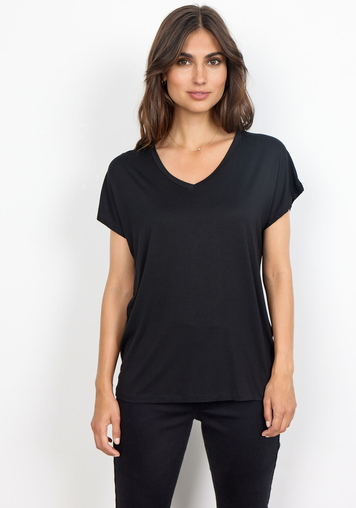 SOYACONCEPT Womens SC-MARICA 32 T-Shirt, Black, Medium